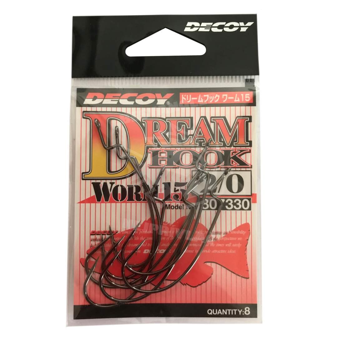 Amazon | カツイチ(KATSUICHI) DECOY ドリームフック Worm15 #2/0